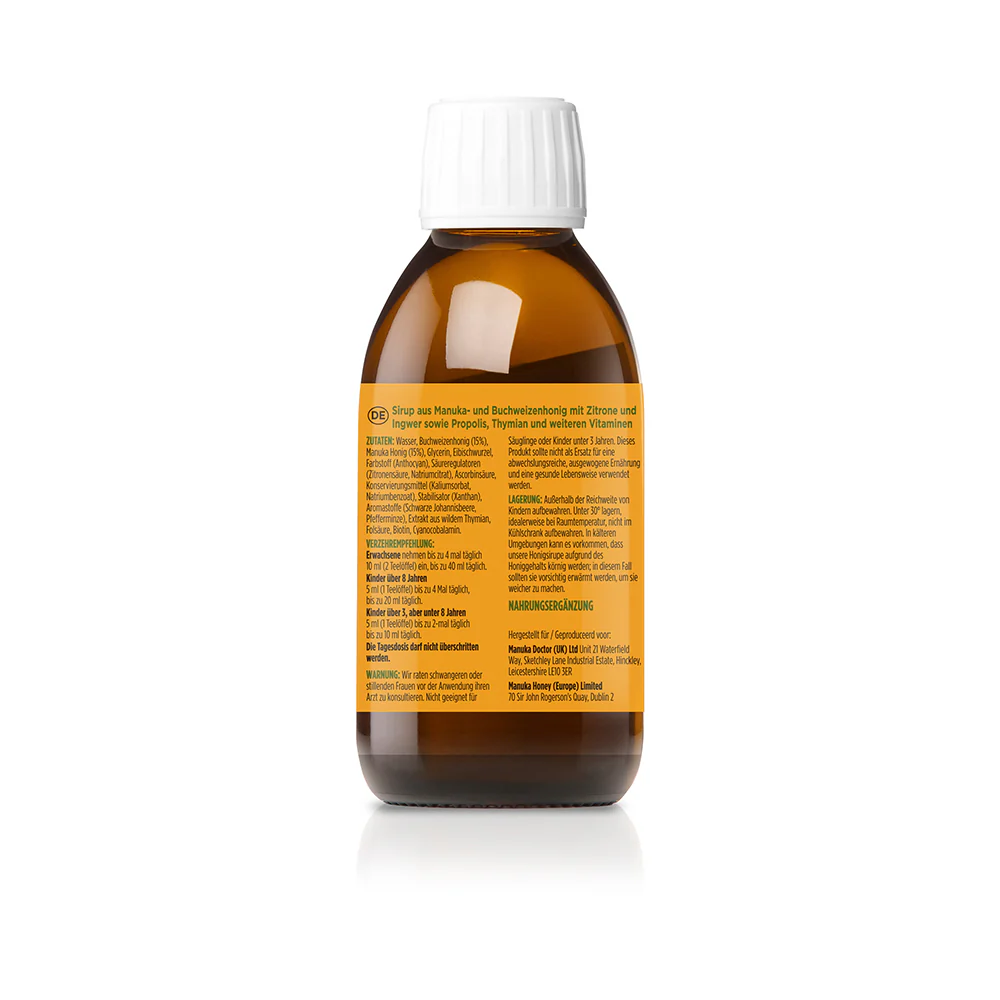 Immun Abwehr Sirup - Zitrone & Ingwer - Image 2